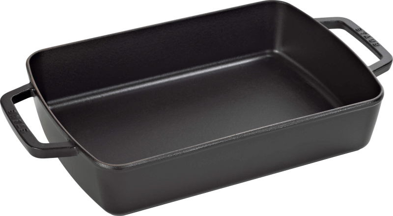  Staub Rectangular Baking Pan - Black