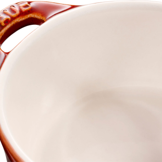 Staub Mini Cocotte Okrągły - 200 ml, Kasztanowy - 5