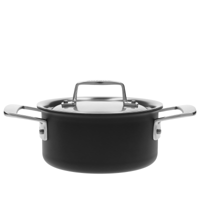 Garnek niski Demeyere Black 5 z pokrywą 1.5 l | BESTSELLER