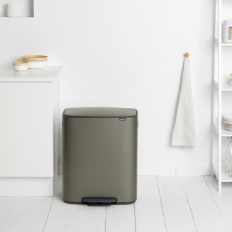 Kosz pedałowy na śmieci Brabantia Bo 60 l Platinum - 5