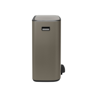 Kosz na śmieci Brabantia Bo 60l platynowy - 2