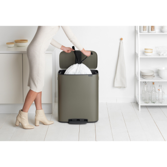 Kosz na śmieci Brabantia Bo 60l platynowy - 7