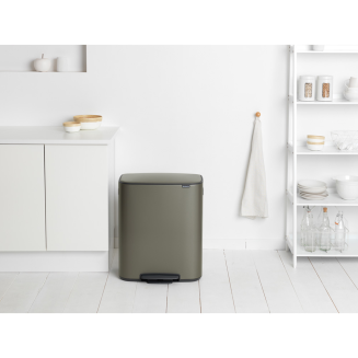 Kosz na śmieci Brabantia Bo 60l platynowy - 5