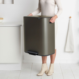 Kosz pedałowy na śmieci Brabantia Bo 60 l Platinum - 6