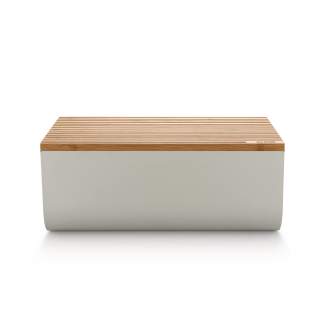 Alessi Mattina breadbox, gray - 2