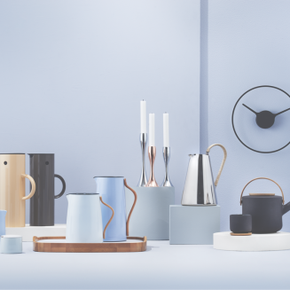 Dzbanek na herbatę Stelton Theo Black 1.25 l - 2