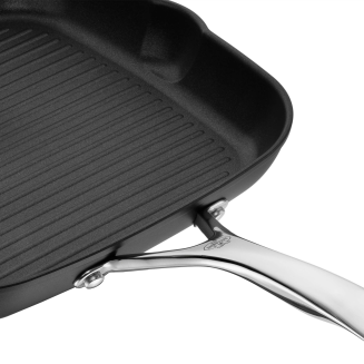 Tytanowa patelnia grillowa Ballarini Alba 28 cm - 3