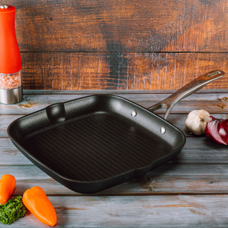 Tytanowa patelnia grillowa Ballarini Alba 28 cm - 6