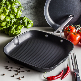 Tytanowa patelnia grillowa Ballarini Alba 28 cm - 5