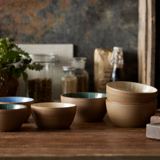  Set of 4 bowls Bitz Wood Forest 12 cm - 2