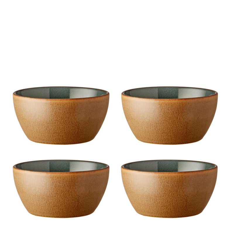  Set of 4 bowls Bitz Wood Forest 12 cm