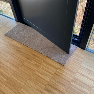 Wycieraczka Keilbach Terrazza 87x28 cm ciepły szary - 2