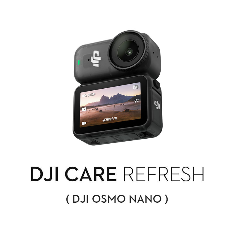 Plan ochrony DJI Care Refresh Osmo Nano (plan dwuletni) - kod elektroniczny