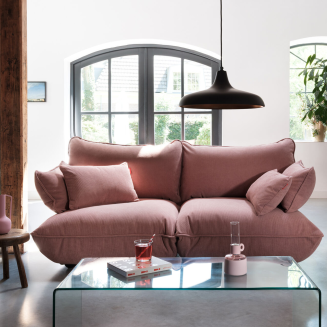 Poduszka Fatboy King Pillow Cord Soft Pink - 3