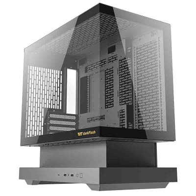  DARKFLASH F1 computer case + 6 ARGB fans (black)