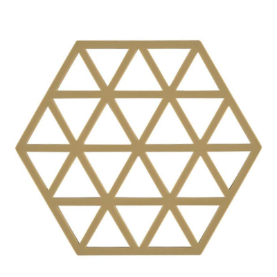 Podkładka pod naczynia Zone Denmark Triangles Khaki 16x14 cm