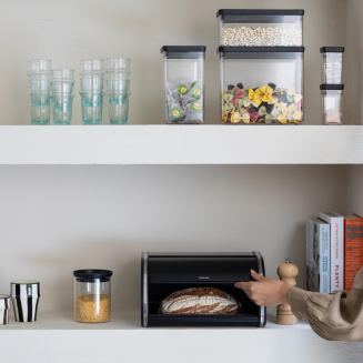 Chlebak Brabantia Roll Top Medium Matt Black - 6