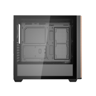 DARKFLASH DS900WS ATX Fanless Computer Case (Black) - 2