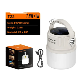 Lampka kempingowa SUPERFIRE T22 - 2