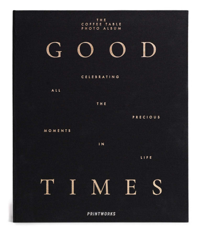 Fotoalbum - Good Times czarny L | PRINTWORKS