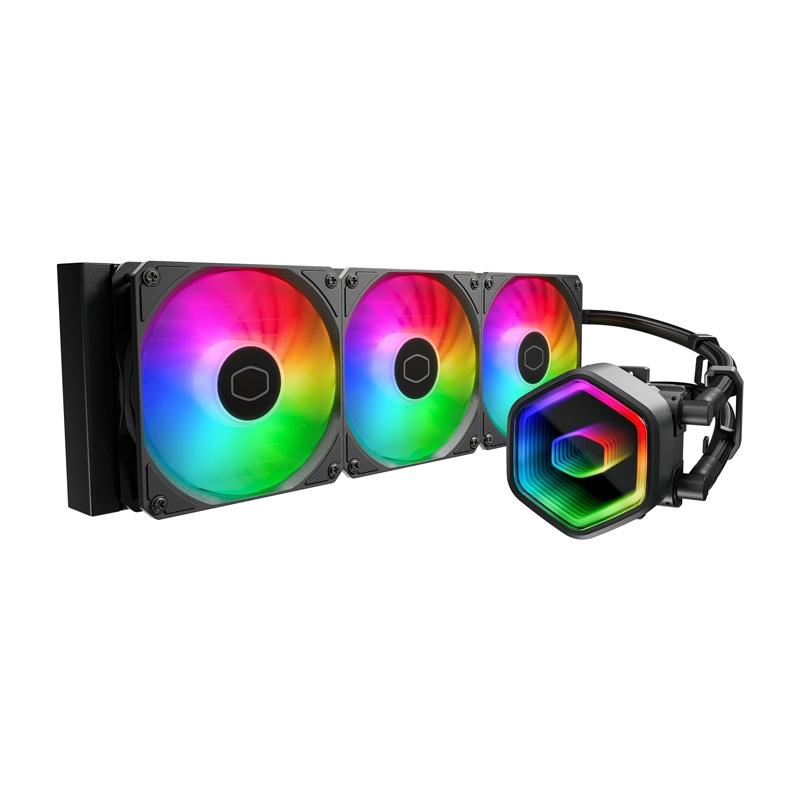 Chłodzenie wodne Cooler Master MasterLiquid 360 Core II ARGB (czarny)