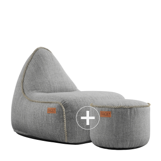 Pufa SACKit Cobana Pouf Light Grey - 2