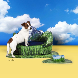 Legowisko dla psa United Pets Les Alpes z matą - 2