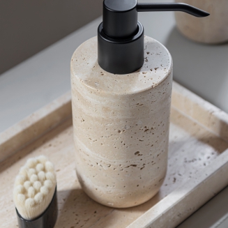 Dozownik do mydła Mette Ditmer Denmark Travertine Tall - 2