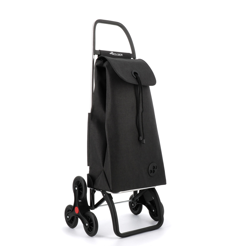 Wózek zakupowy Rolser I-Max Tweed 6 Negro