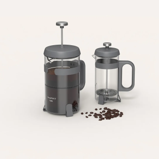 BergHOFF | Leo Zaparzacz do kawy i herbaty Antracytowy 0.8L - 5
