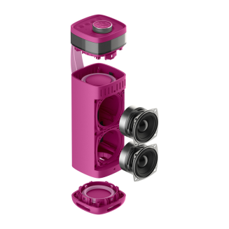  Jlab Jbuds Party Portable Wireless Bluetooth Speaker (Pink) - 4