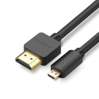 UGREEN HD127 Kabel micro HDMI - HDMI 4K 3D 3m (czarny) - 2
