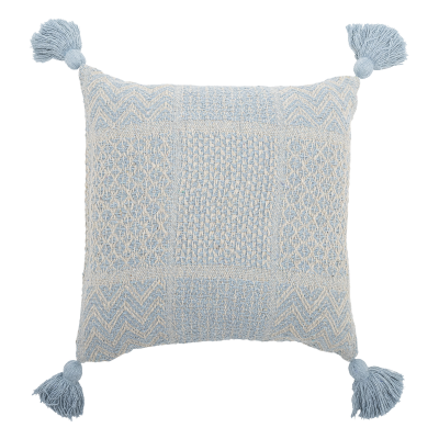 Poduszka Bloomingville Rodion Blue 45x45 cm | SZYBKA WYSYŁKA 24H