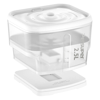 Inteligentna fontanna/poidło dla psa i kota Petsuper PW03 2,5L (białe) - 2