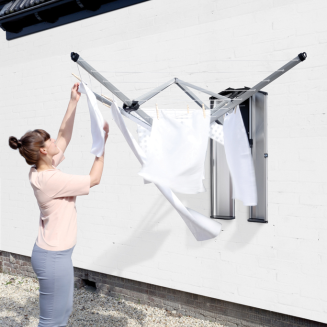 Suszarka ścienna na pranie Brabantia Wallfix w obudowie - 3