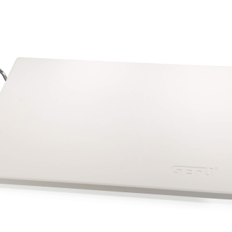 Zestaw nóż do pizzy + kamień ze stojakiem Gefu Darioso prostokątny - 2