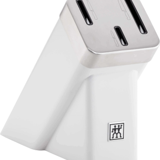 Zestaw 3 noży w bloku samoostrzącym Four Star White - 2