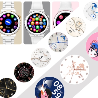 Smartwatch Damski Rubicon RNCE92 PRO White/2 x Pasek SMARUB171 - 3