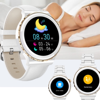 Smartwatch Damski Rubicon RNCE92 PRO White/2 x Pasek SMARUB171 - 5