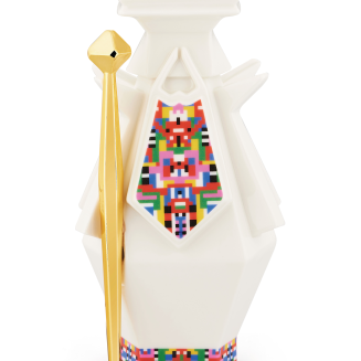 Figurka z porcelany Alessi Holyhedrics Joseph - 2