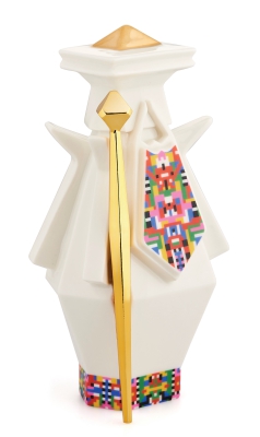 Alessi Holyhedrics Joseph porcelain figurine