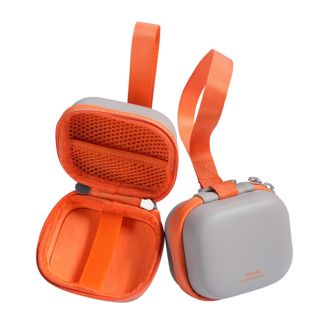 Uniwersalna Mini Torba Transportowa Telesin DisAdv EVA dla kamer sportowych (Szaro-Pomarańczowa) - 2