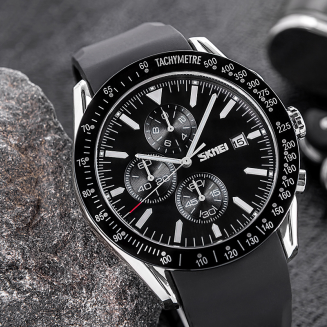 Zegarek Męski Skmei 9253PSIBK + BOX - 4