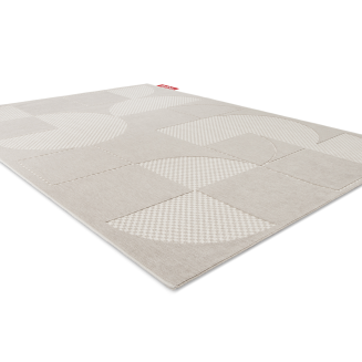 Dywan outdoorowy Fatboy Carpretty Petit Jigsaw Cream/White 160x230 cm - 3