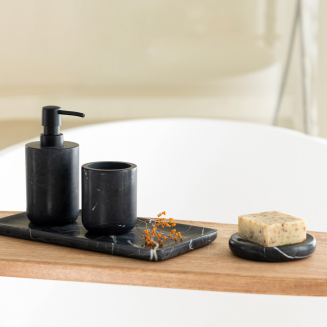 Mydelniczka Sorema Pedra Black Marble - 3