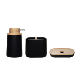 Pojemnik łazienkowy Sorema Cedro Black - 2