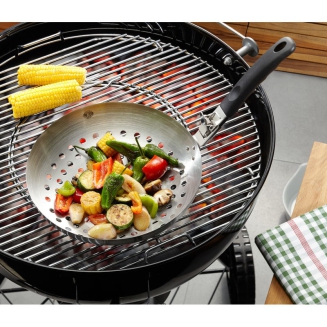  Wok for grilling vegetables with a detachable handle Gefu BBQ - 2