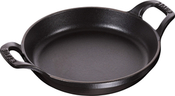 Okrągłe naczynie do pieczenia i zapiekania Staub - 400 ml, Czarny