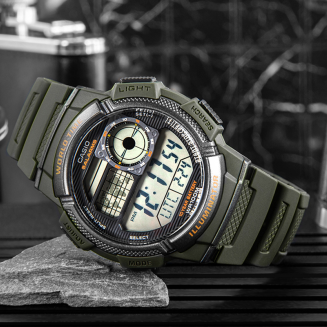 Zegarek Męski CASIO AE-1000W-3AVDF + BOX - 6