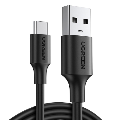 Kabel UGREEN US287 USB-A-USB-C 2m (czarny)